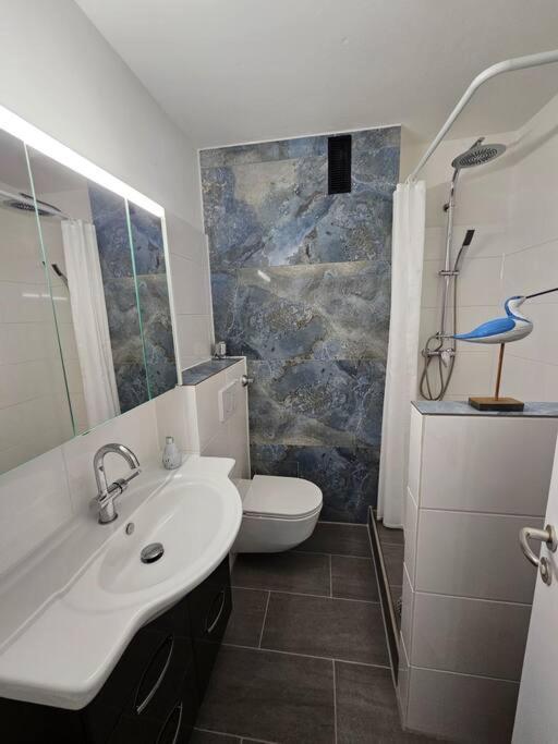 Ferienwohnung Geesteufer 不来梅港 外观 照片